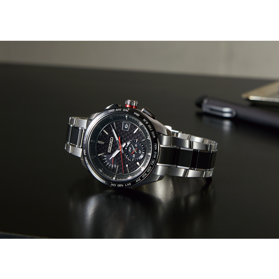 Seiko SAGA259 นาฬิกาผู้ชาย Seiko รุ่น SAGA259, Brightz Radio Sync Solar Men's Watch