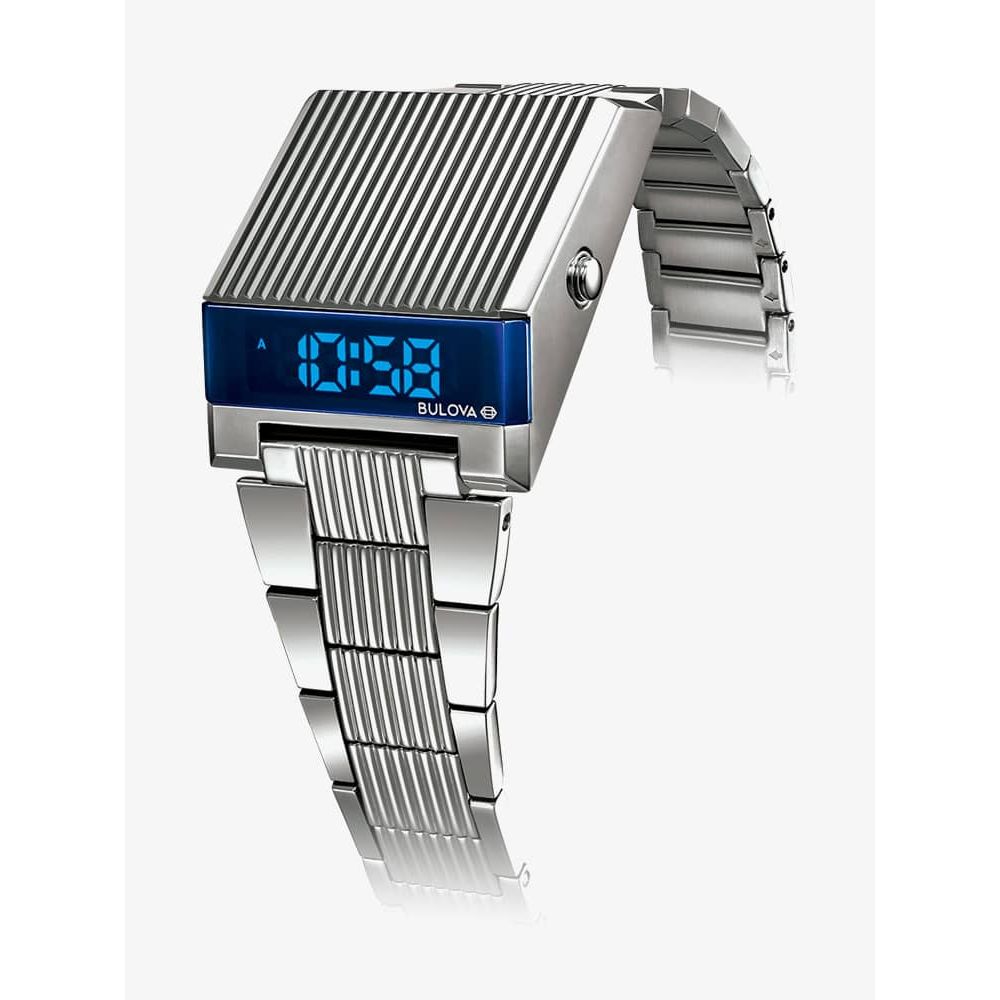 Bulova 96C139 นาฬิกาผู้ชาย Digital Quartz Men's Watch