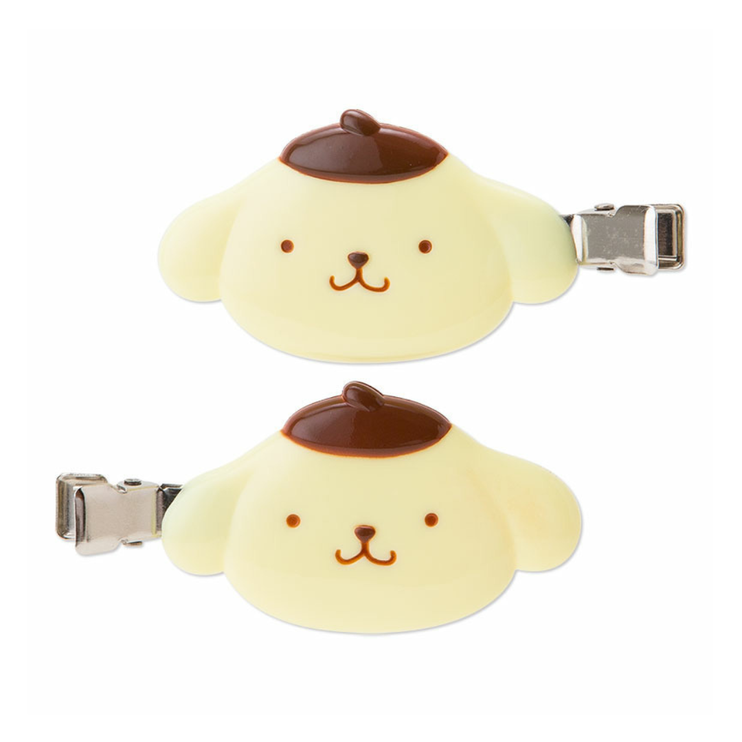[PRE-ORDER] เซ็ท 5 แพค กิ๊บติดผม ปอมปอมปุริน กิ๊ปซานริโอ ของแท้จากญี่ปุ่น Sanrio Japan - Pompompurin Bangs Clip ポムポムプリン 前髪クリップ