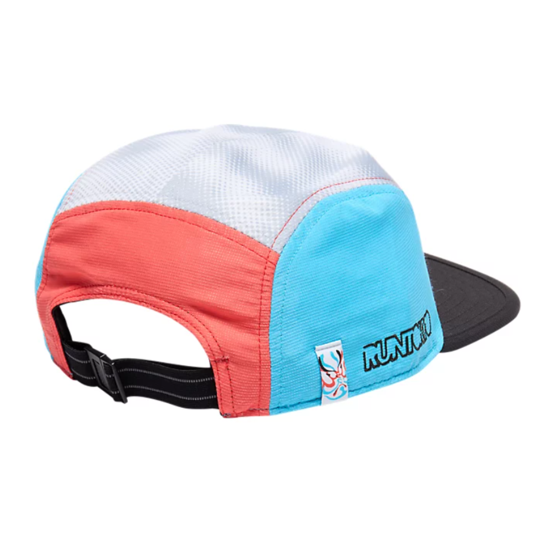 [PRE-ORDER] Asics Japan หมวก โตเกียวมาราธอน 2025 Tokyo Marathon 5 Panel Cap "THE DAY WE UNITE" สี Coral Reef/Aquarium นำเข้าจากญี่ปุ่น