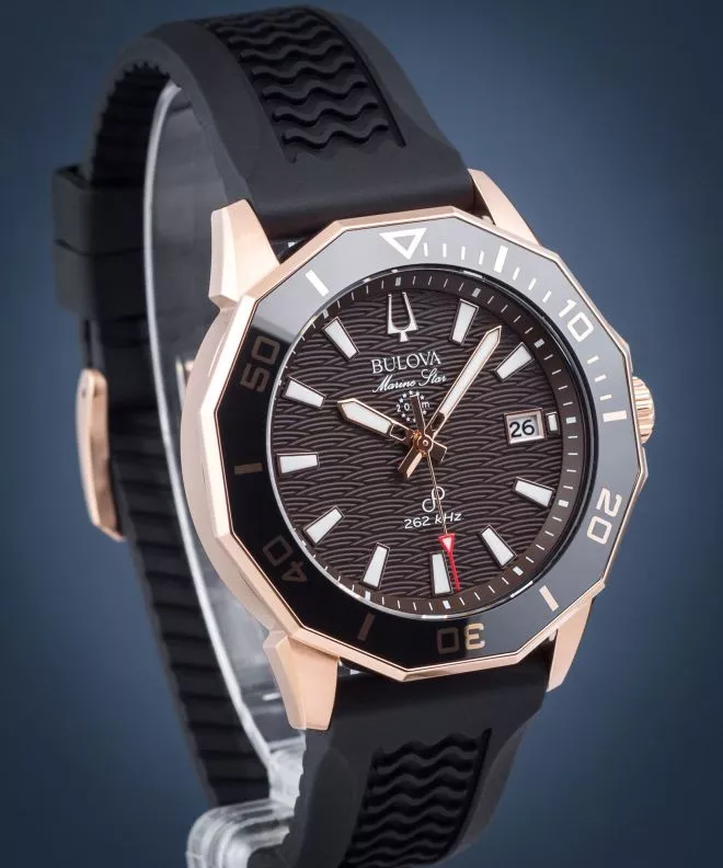 Bulova 98B421 นาฬิาผู้ชาย Marine Star Precisionist Men's Watch