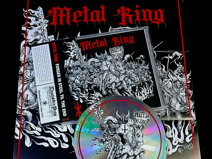 METAL KING 'Forged in Steel Till the End' CD