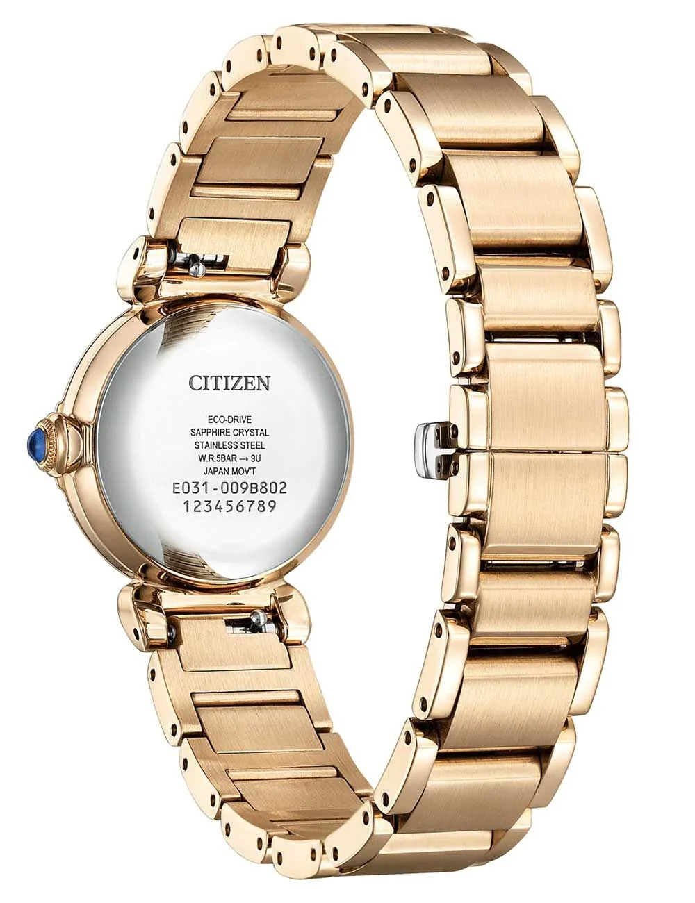 Citizen EM1123-62X นาฬิกาผู้หญิง Citizen L Mae Diamond: 40 Pcs Women's Watch