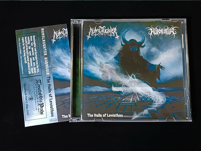 NUNSLAUGHTER/KURNUGIA 'The Halls of Leviathan' CD