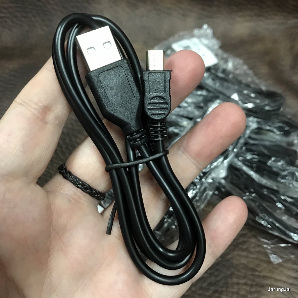 สาย usb cable usb type A to mini usb type B
