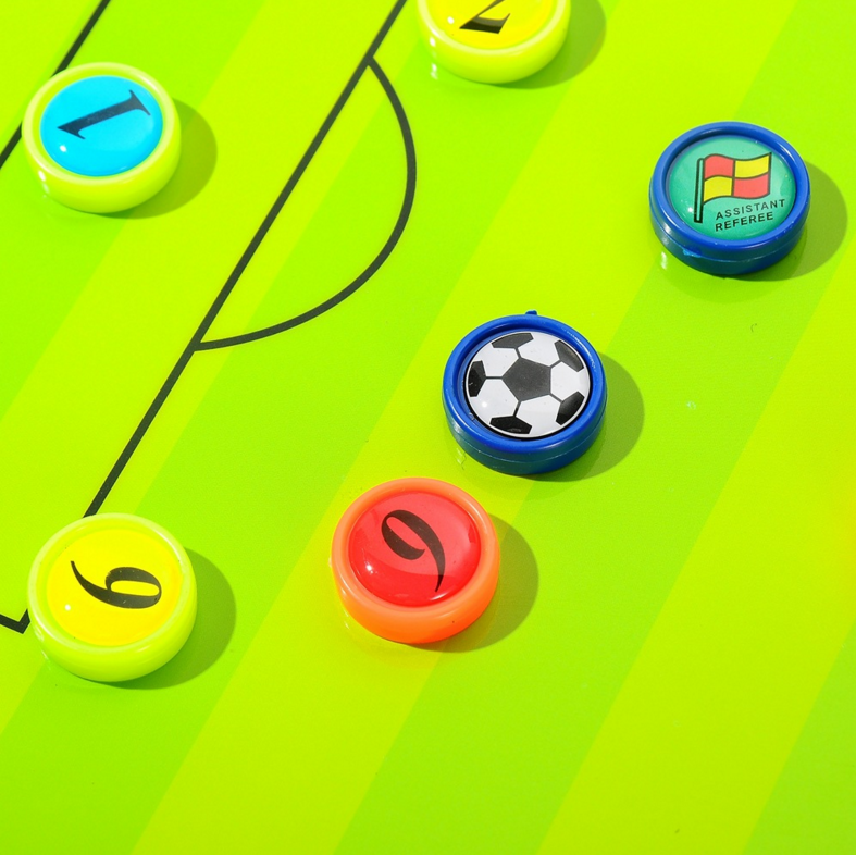 Coach board กระดาน วางแผนฟุตซอล (แม่เหล็ก) เขียวเข้ม