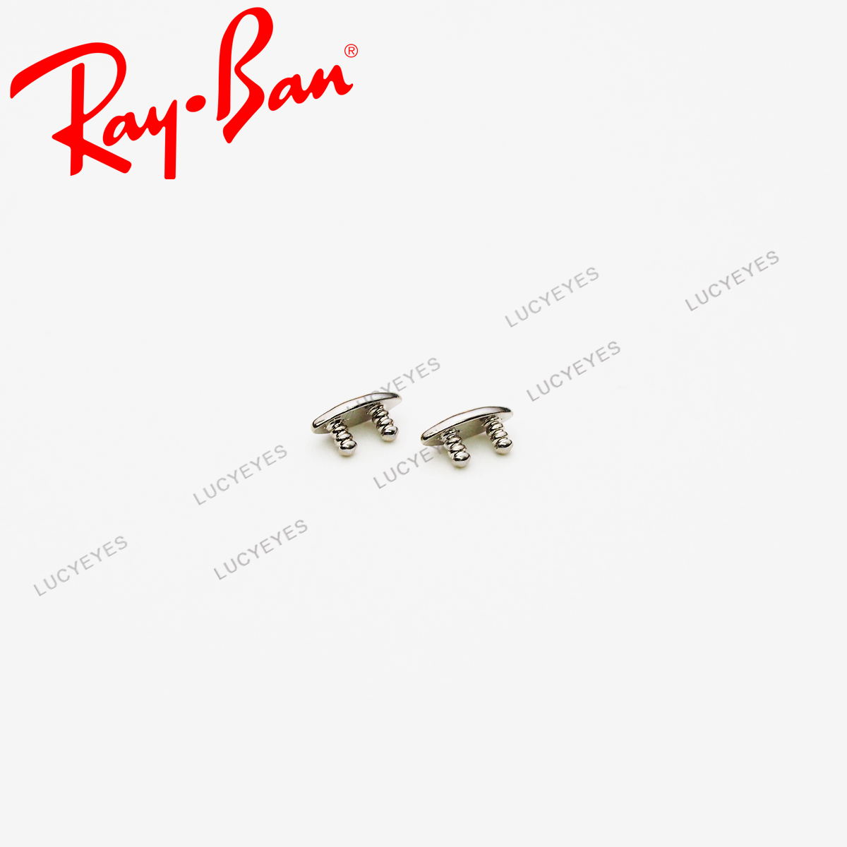 น๊อตเม็ดข้าว RAYBAN แท้ 100% RB4175 877, CLUBMASTER OVERSIZED, RB4190, CLUBMASTER SQUERE สีเงิน