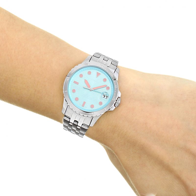 Fossil ES4742 นาฬิกาผู้หญิง FB-01 Three-Hand Date Stainless Steel Women's Watch