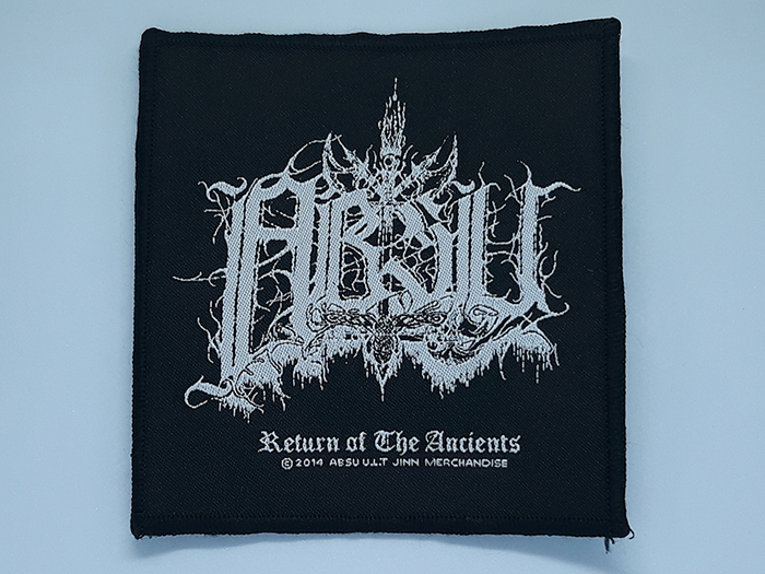 ABSU 'Return of The Ancients' Woven Patch อาร์มแบบทอ