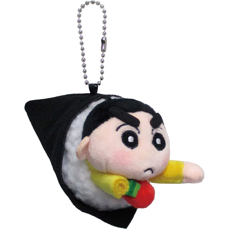 [PRE-ORDER] พวงกุญแจ ชินจัง เดอะมูฟวี่ มหาสงครามซุปเปอร์พลังจิตซูชิเหินเวหา จากญี่ปุ่น Shin-chan Mascot Keychain しん次元！クレヨンしんちゃん超能力大決戦 とべとべ手巻き寿司しんちゃんマスコット