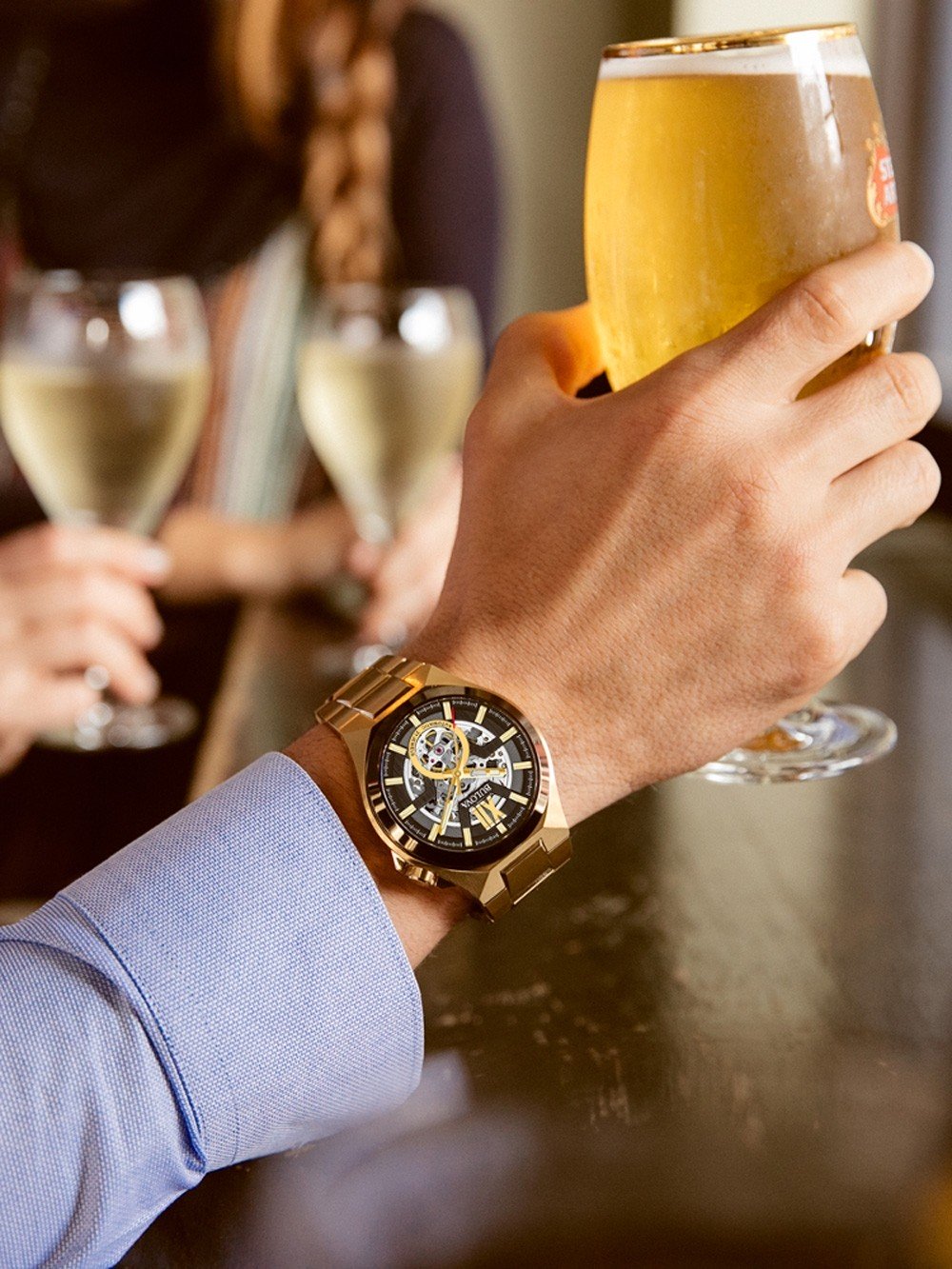 Bulova 98A178 นาฬิาผู้ชาย Bulova 98A178 Classic Automatic Men's Watch