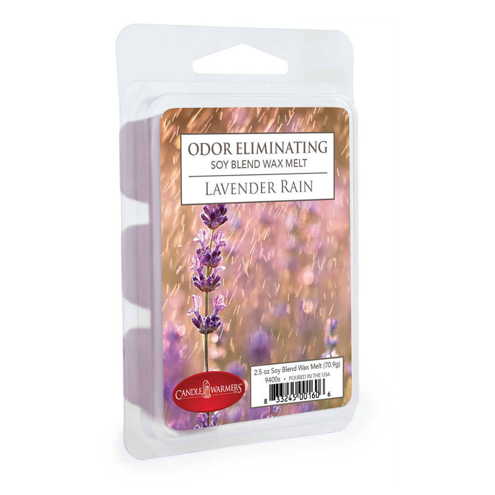 2.5oz Odor Eliminating Wax Melt Lavender Rain