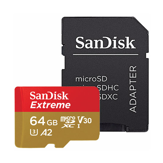 SanDisk Extreme Micro SD Card U3 (รับประกันซินแน็คตลอดอายุการใช้งาน)