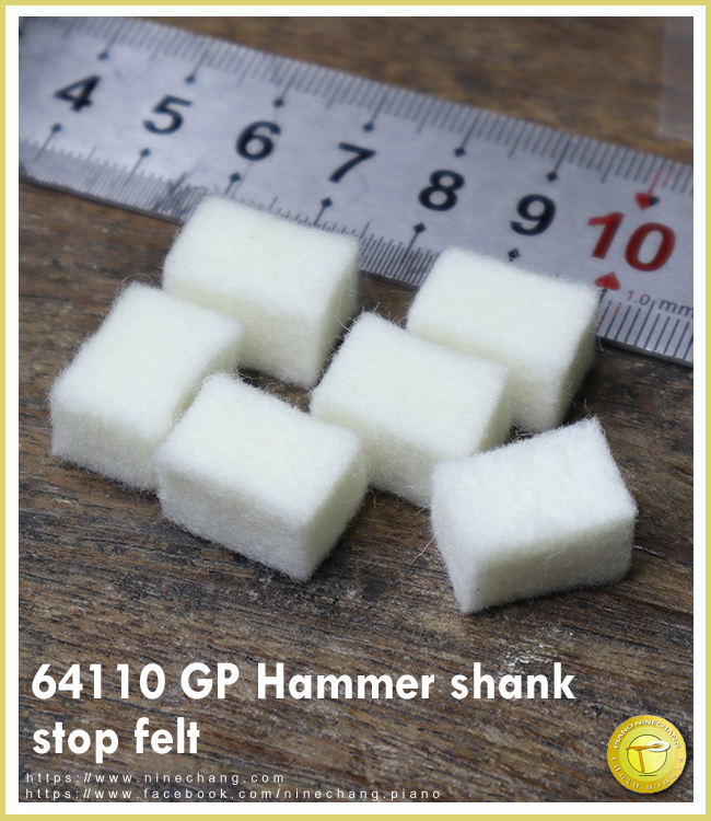 64110 GP Hammer shank stop felt