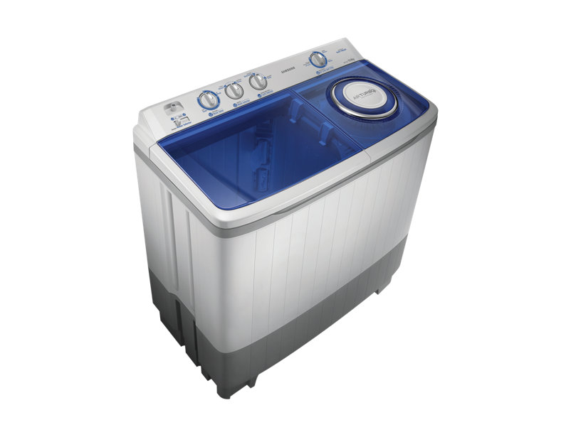 เครื่องซักผ้า 2 ถัง SAMSUNG 13 กก. Air Turbo รุ่น WT15J7PEC/XST
