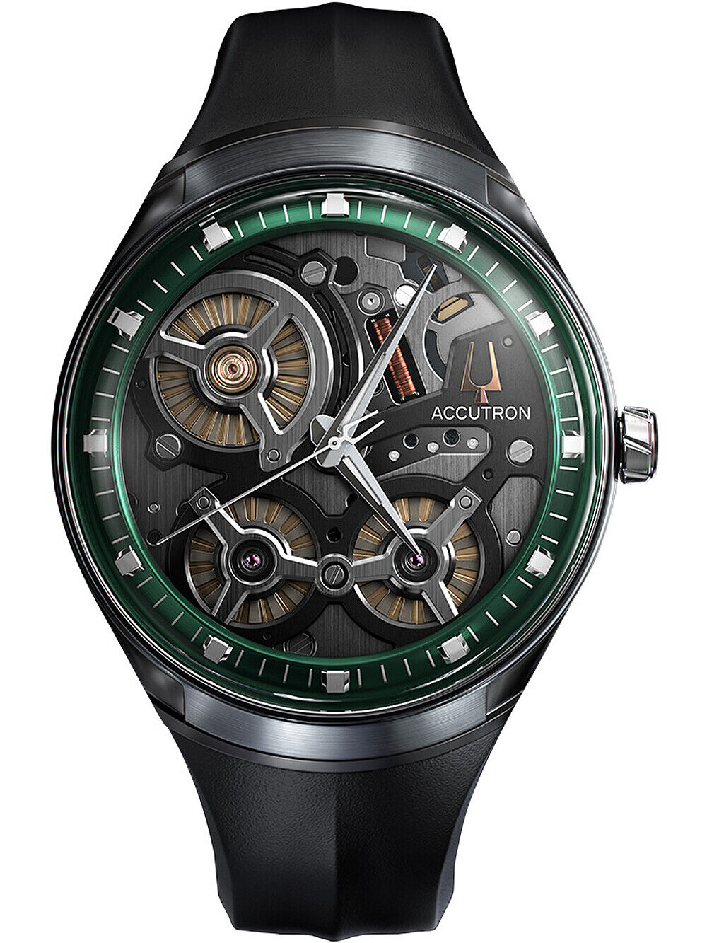 Bulova 2ES8A001 นาฬิกาผู้ชาย ELECTROSTATIC Accutron DNA Men's Watch