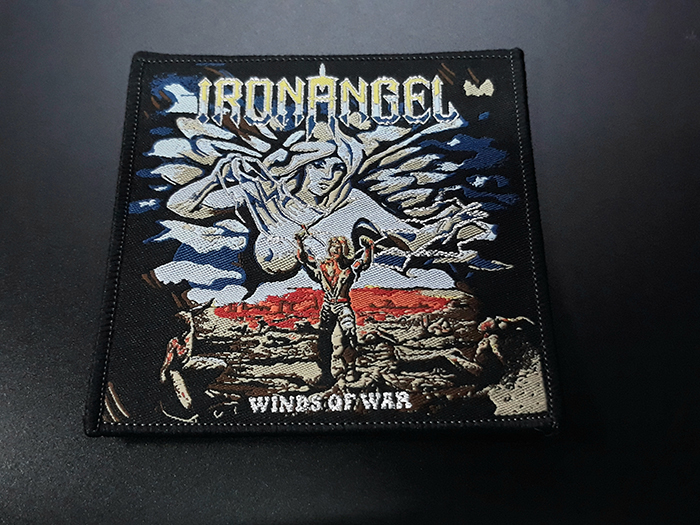 IRON ANGEL'Winds of War' Woven Patch (อาร์มแบบทอ)