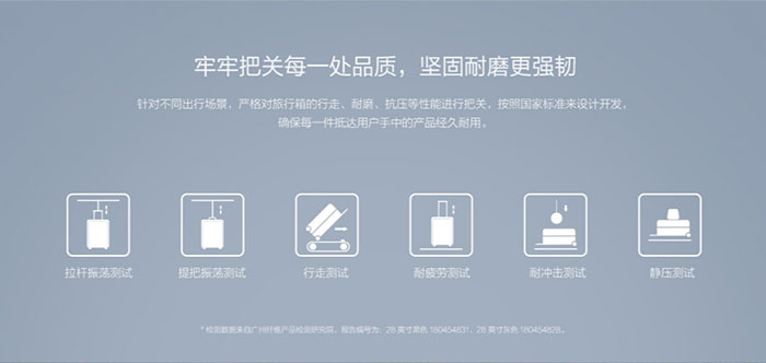 Xiaomi Suitcase 28inch - กระเป๋าเดินทางขนาด 28 นิ้ว