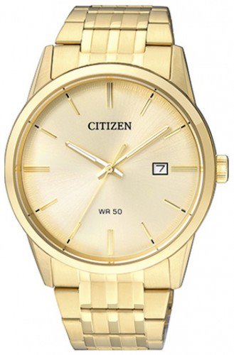 Citizen BI5002-57P นาฬิกาผู้ชาย Quartz Gold Men's Watch