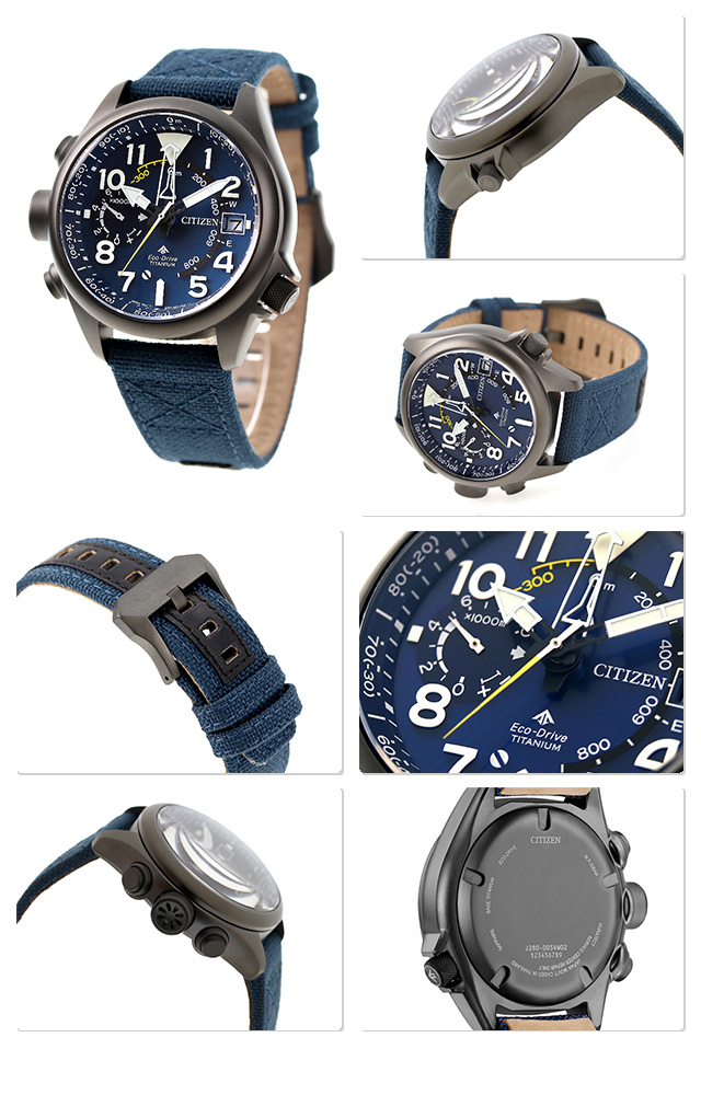 Citizen BN4065-07L นาฬิกาผู้ชาย Promaster Altichron Eco-Drive Men's Watch