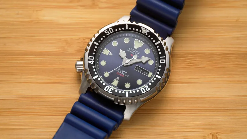 Citizen NY0040-17L นาฬิกาผู้ชาย Promaster Automatic ISO Cert. Divers 200m Men's Watch