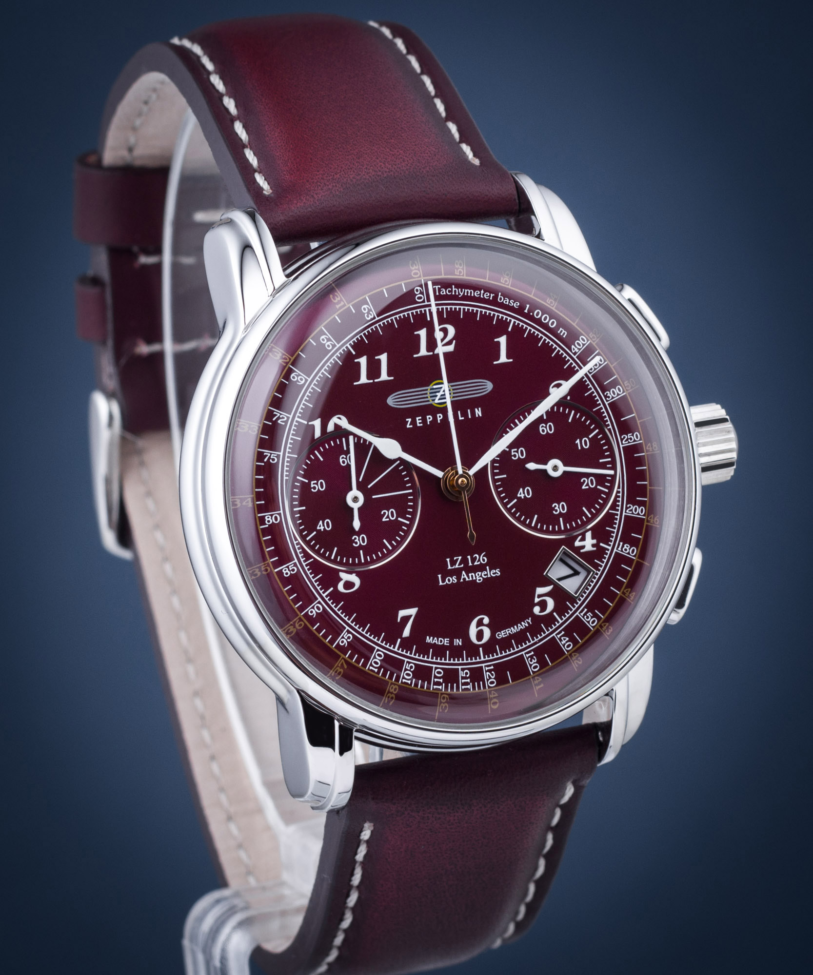 Zeppelin 7614-6 นาฬิกาผู้ชาย Chronograph Quartz Watch