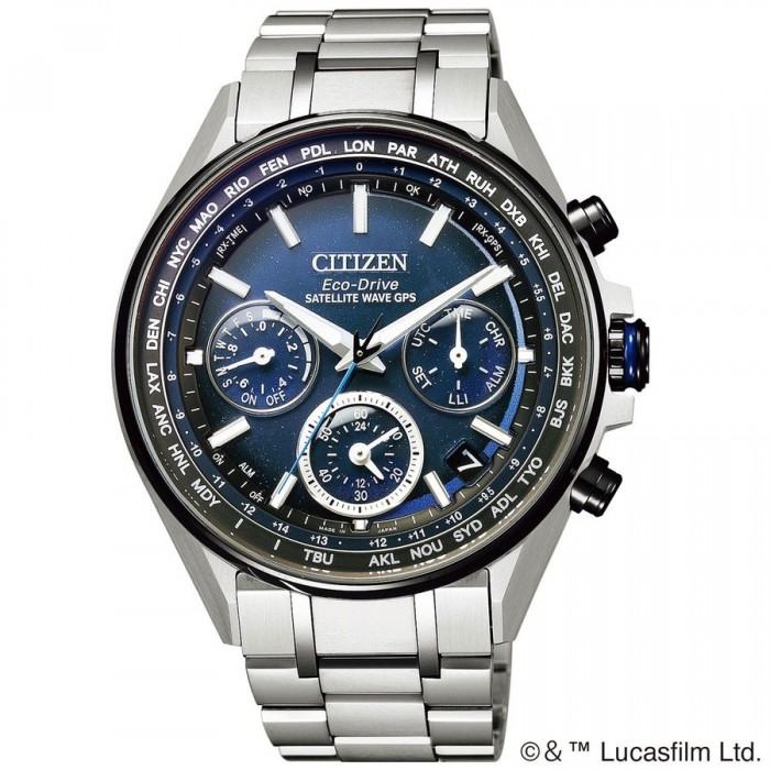 Citizen CC4005-63L นาฬิกาผู้ชาย Attesa F950 Eco-Drive Satellite Wave GPS Star Wars Limited 1,200 Pcs. Men's Watch Made in Japan