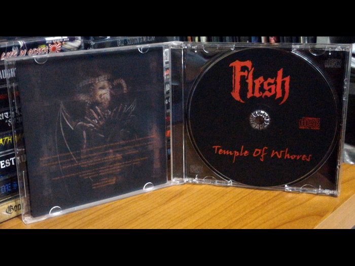 FLESH'Temple of Whores' CD