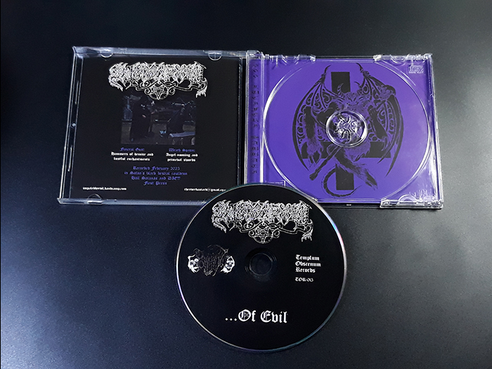 ENTHRONEMENT '... Of Evil' CD