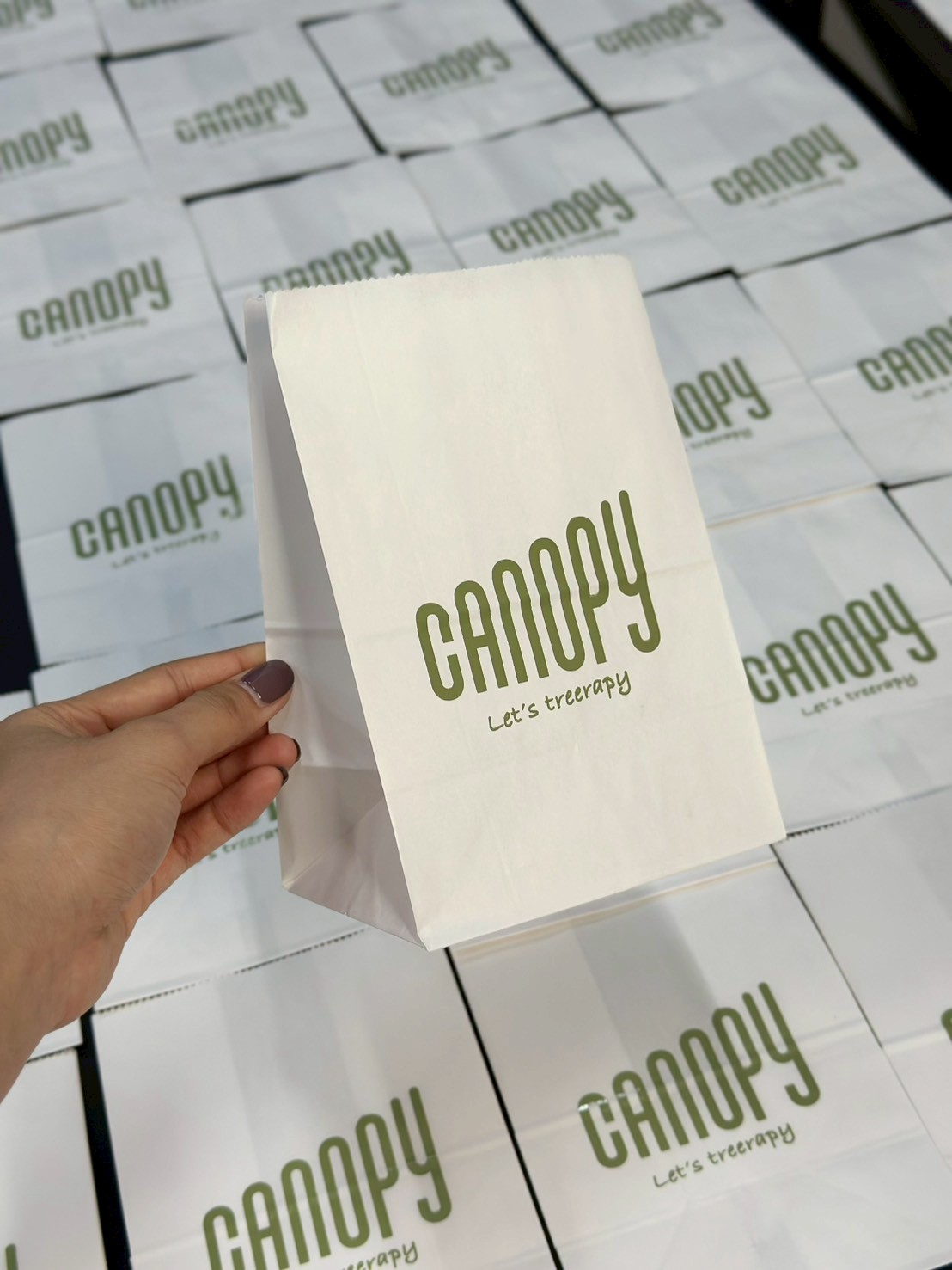 ผลงาน ซองขนมสกรีนโลโก้