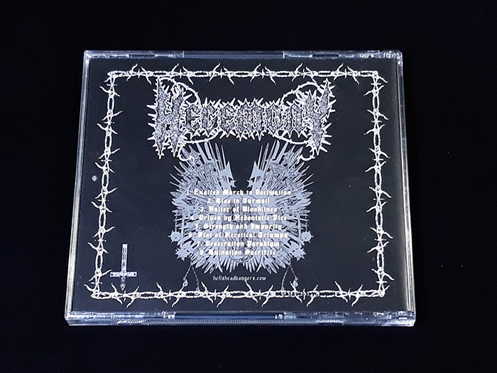 HEGEMONY 'Enthroned by Persecution' CD