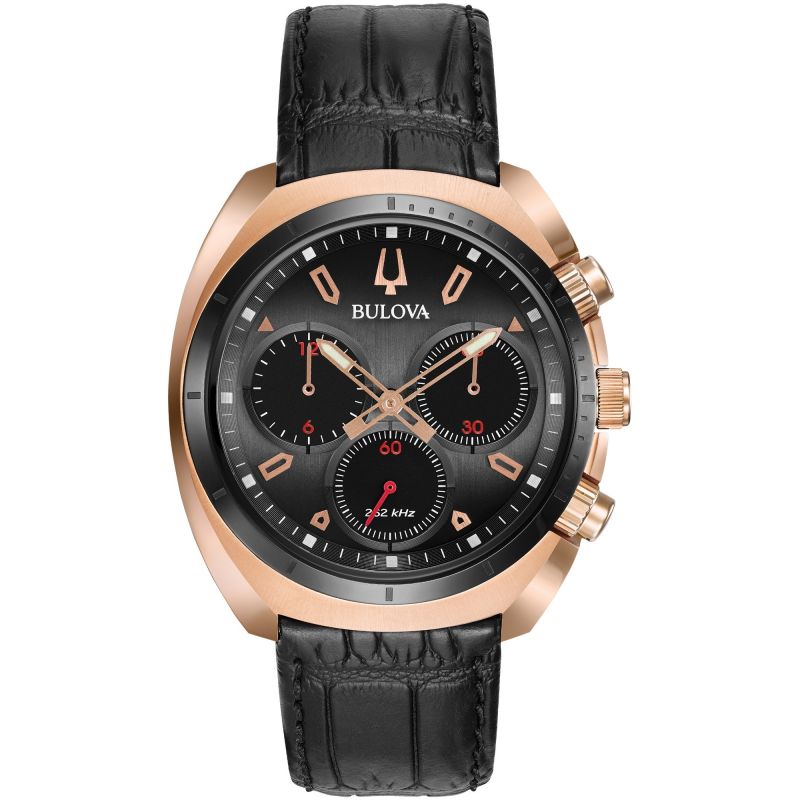 Bulova 98A156 นาฬิาผู้ชาย Curv Chronograph Quartz Men's Watch