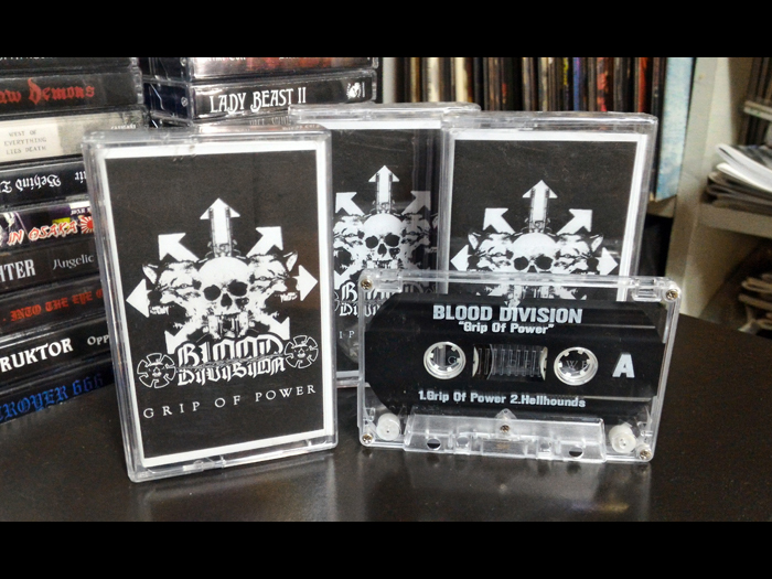 BLOOD DIVISION'Grip Of Power' Tape