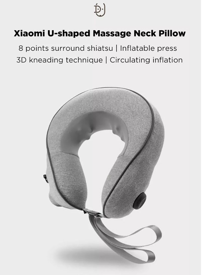 Xiaomi Ardor Inflatable Massage Neck Pillow - หมอนลมนวดคอ