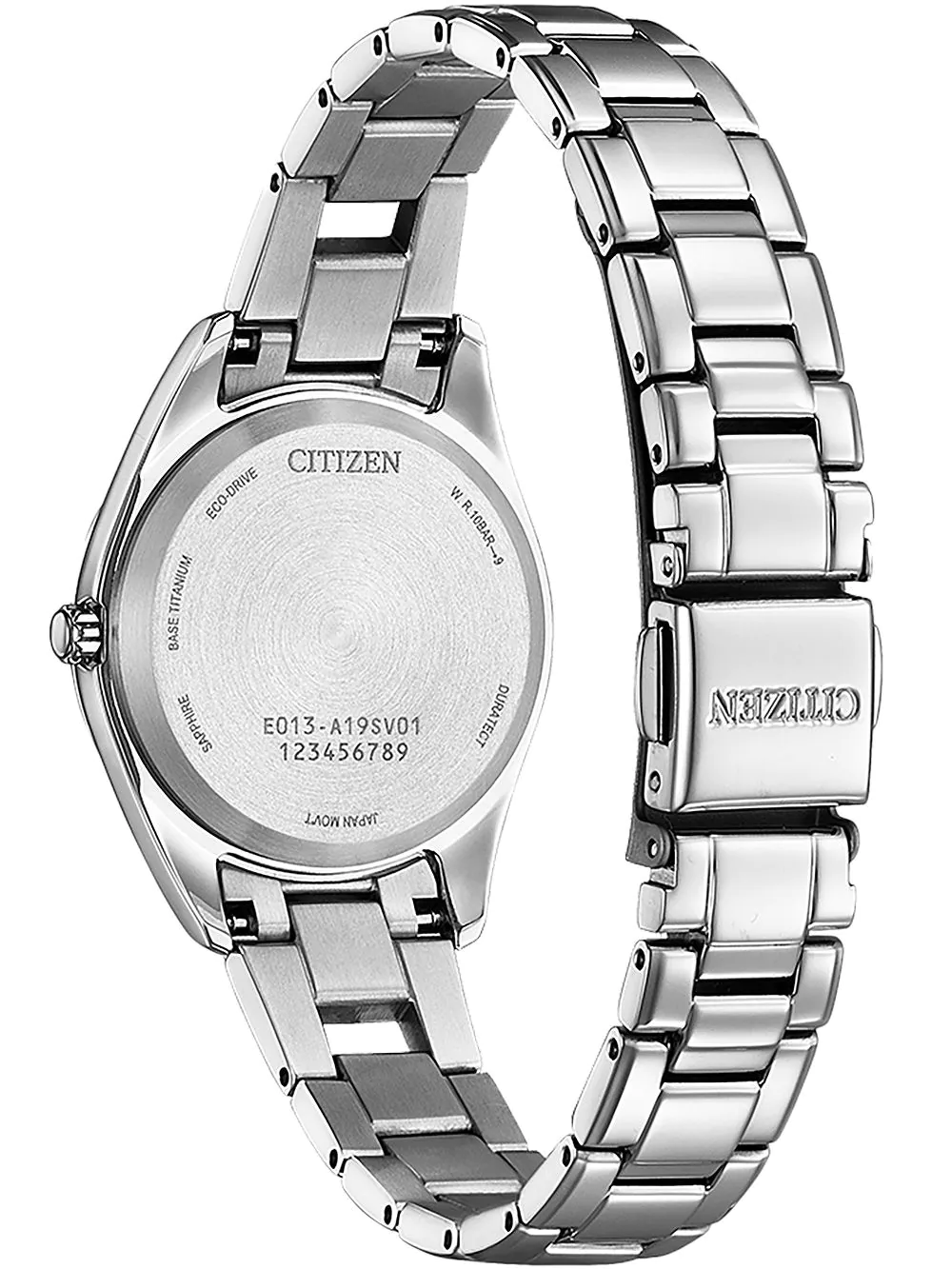Citizen EW2601-81M นาฬิกาผู้หญิง Eco-Drive Titanium Women's Watch