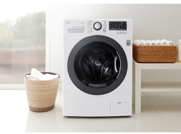 [ผ่อน0% 10ด] LG เครื่องซักผ้าฝาหน้า 14 กก. รุ่น F2514NTGW ระบบ Inverter Direct Drive (ชลบุรี ส่งฟรี)