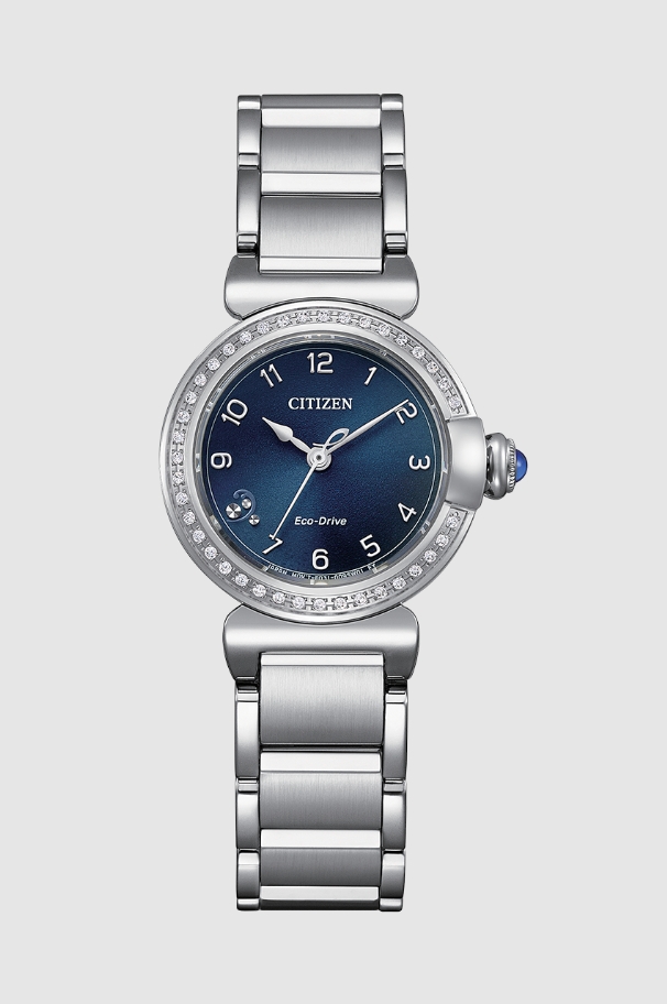 Citizen EM1120-87L นาฬิกาผู้หญิง Citizen L Mae Diamond: 40 Pcs Women's Watch