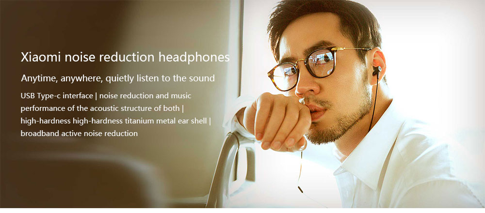 Xiaomi ANC & Type-c Earphones - หูฟัง Xiaomi ANC & Type-c