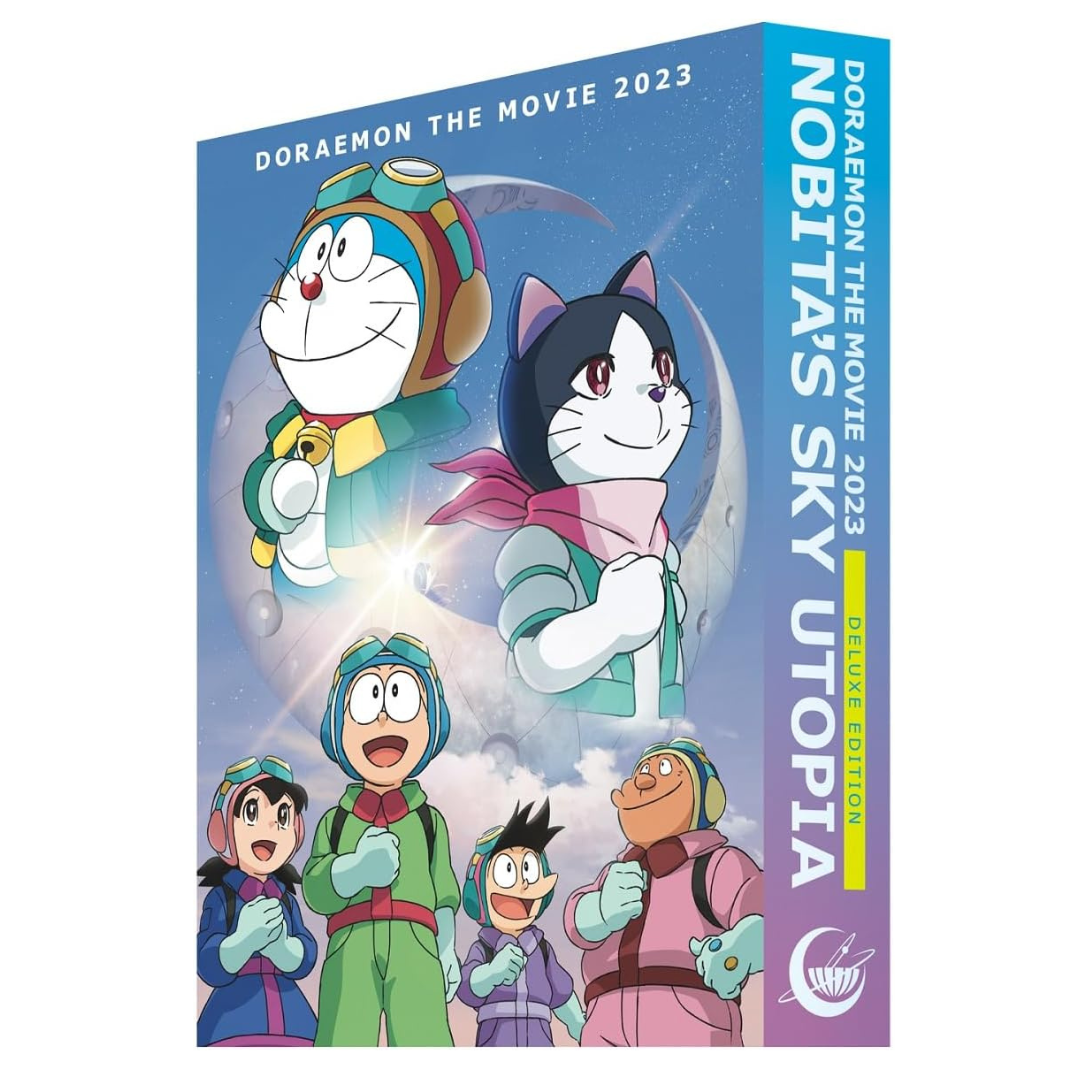 [PRE-ORDER] Blu-ray โดราเอม่อน เดอะมูฟวี่ ตอน ฟากฟ้าแห่งยูโทเปียของโนบิตะ เวอร์ชันญี่ปุ่น Doraemon Nobita and the Utopia of the Sky 映画ドラえもん のび太と空の理想郷 ブルーレイ デラックス版