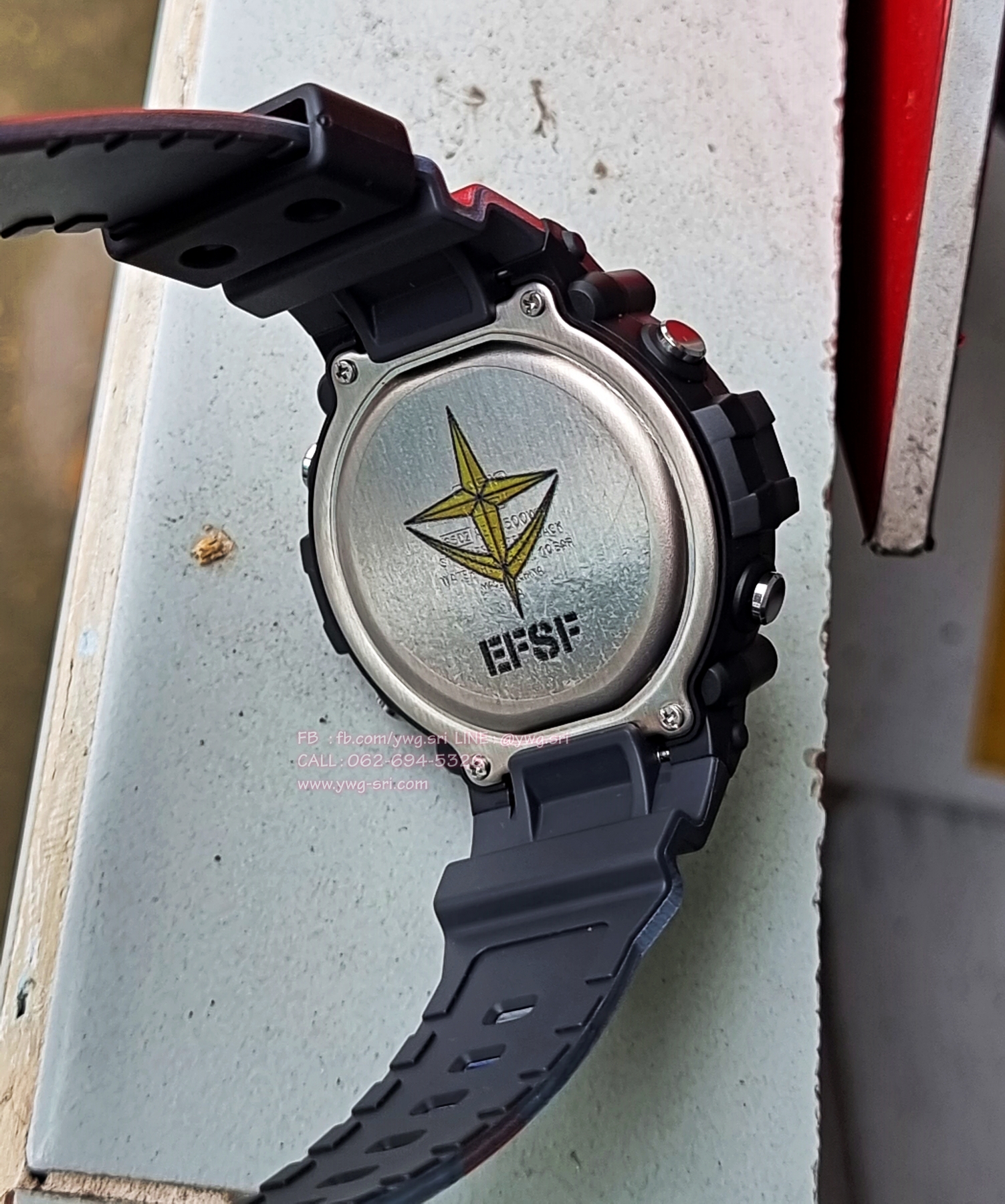 CASIO CUSTOM RX-78-2 Gundam (AE-1500WH) แบบ3