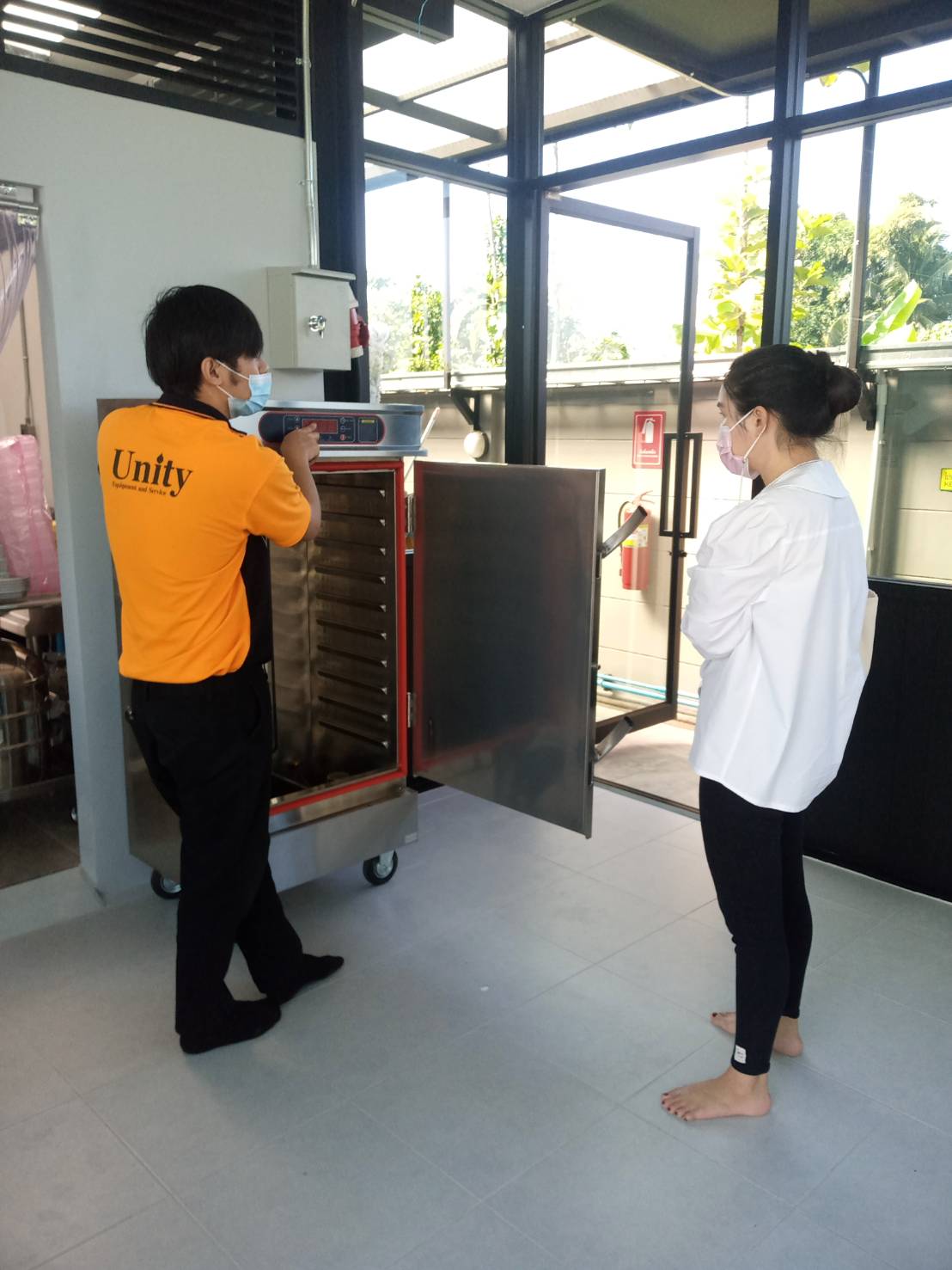 ตู้นึ่งแรงดัน ระบบไฟฟ้า