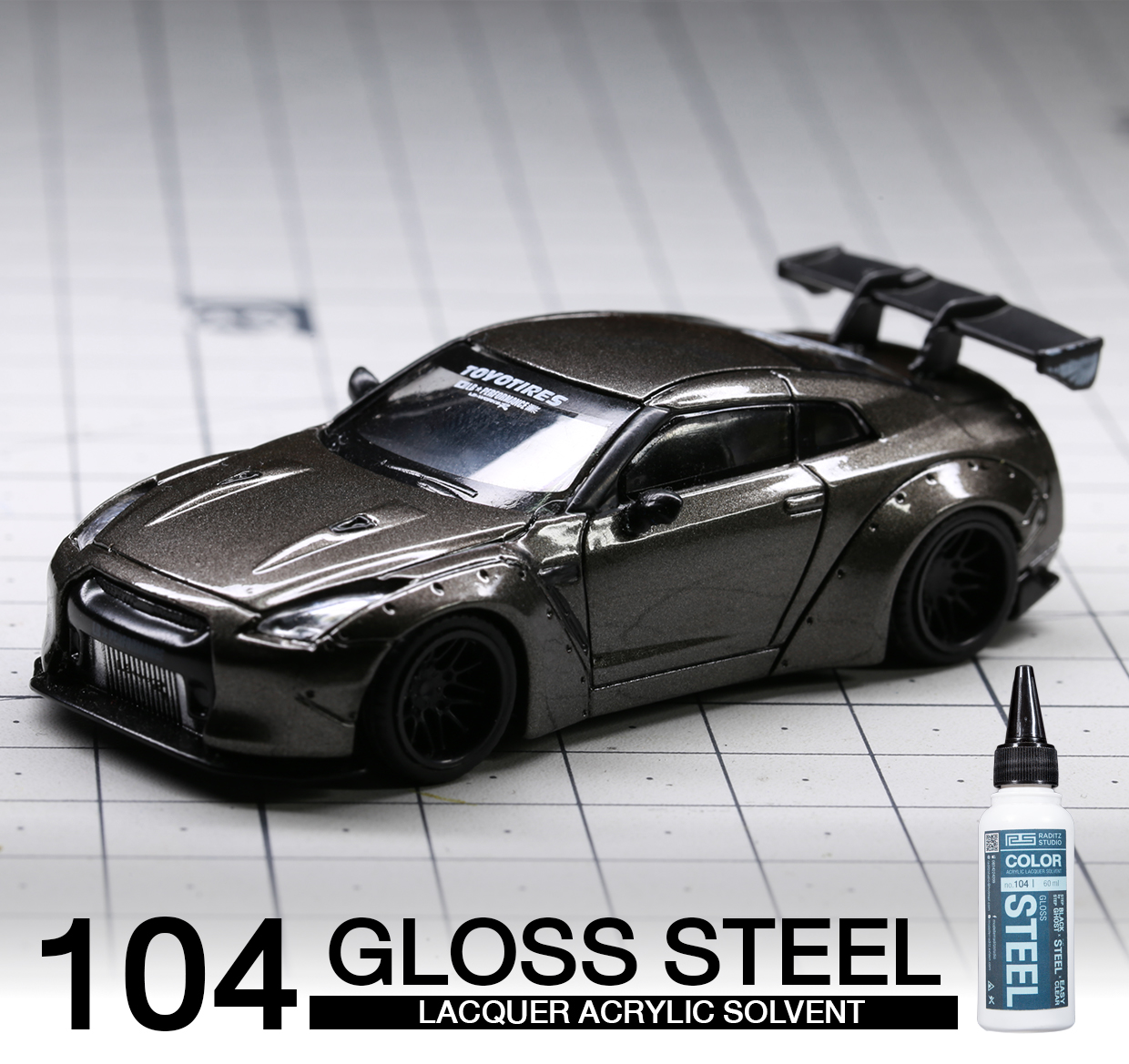 104L Gloss Steel 120ml