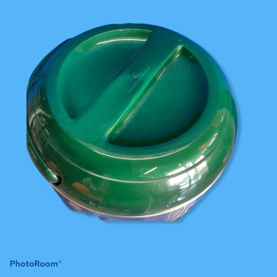 ถังชามีขอบสิงโต 12 ลิตร (สีเขียว) ตราสิงโต Lion Brand Stainless steel Beverages Tank 12 L - Green