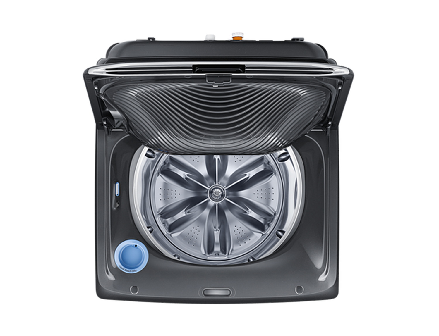 เครื่องซักผ้า SAMSUNG 22 กก. สีดำ พร้อมด้วย Activ dualwash รุ่น WA22R8870GV/ST