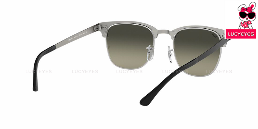 RayBan RB3716 9004/71 CLUBMASTER METAL