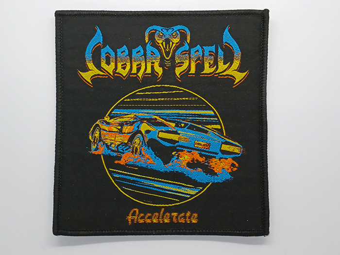 COBRA SPELL 'Accelerate' Woven Patch
