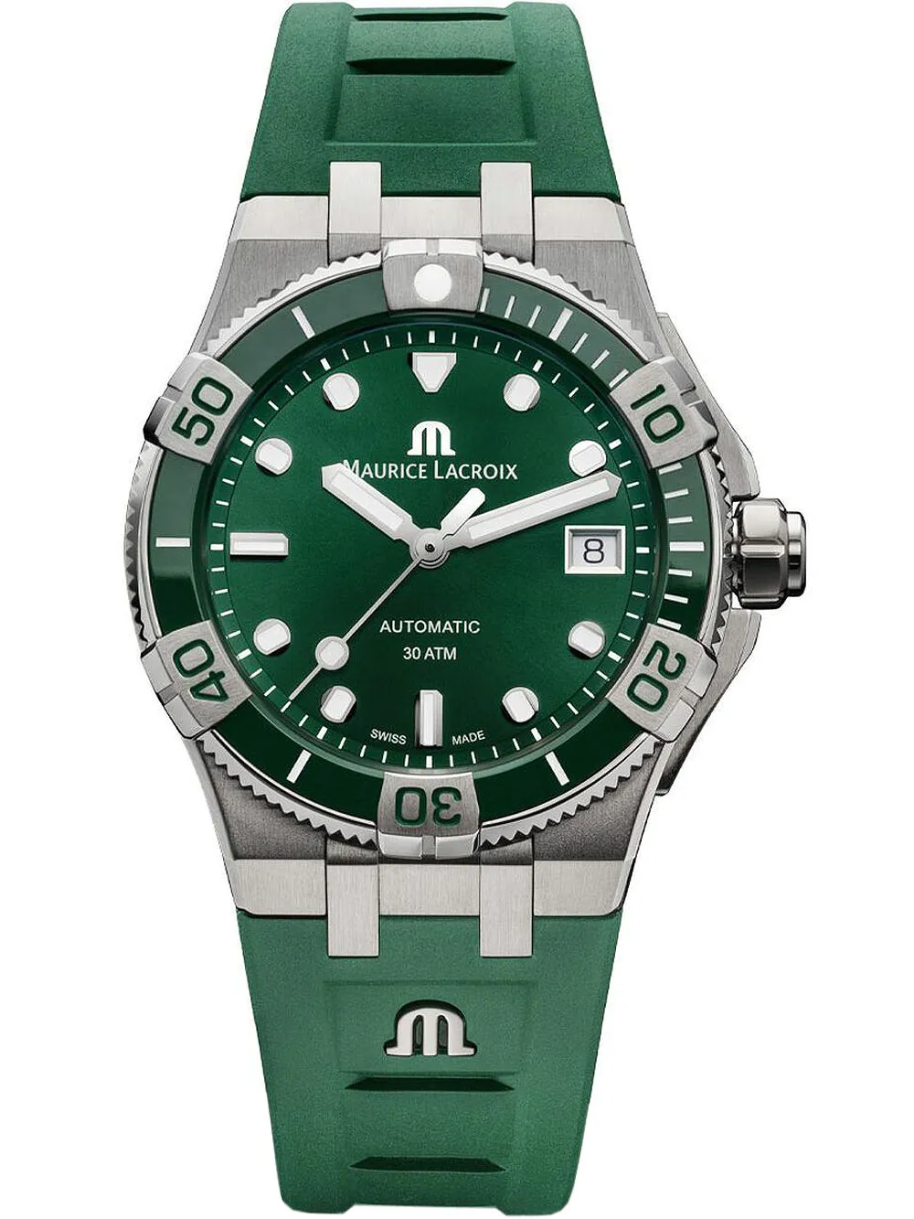 Maurice Lacroix AI6057-SSL5F-630-D นาฬิกาผู้ชาย Aikon Automatic Men's Watch