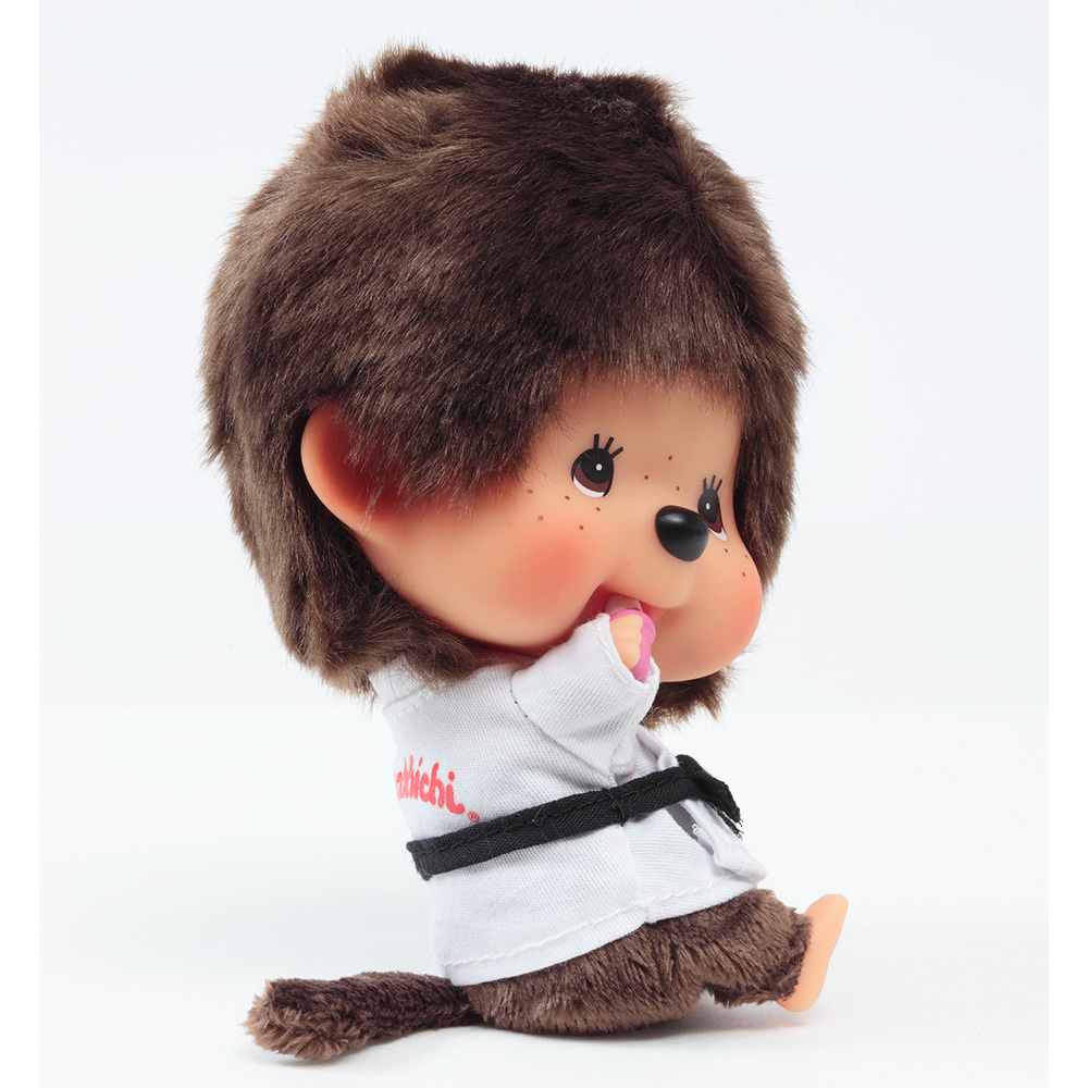 [PRE-ORDER] ตุ๊กตา ม่อนชิชิ นักยูโด Size 12 cm ม่อนชิชิคุง Monchhichi Let's Sports Judo Boy นำเข้าจากญี่ปุ่น レッツ！スポーツモンチッチ 柔道 男の子