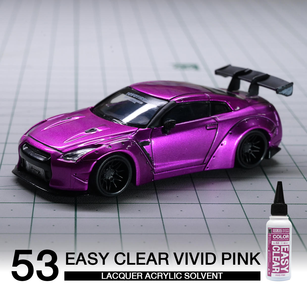 NO.53L Easy Vivid Pink [ใส] 120ml