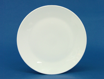 Round Dessert Plate,จานหวานจานกลม ขนาด 19 cm.เซรามิคพอร์ซเลน Ceramics Porcelain รุ่น P0203 ทีอาร์พี.เทเบิ้ลแวร์ไทย Trp.Tablewarethai